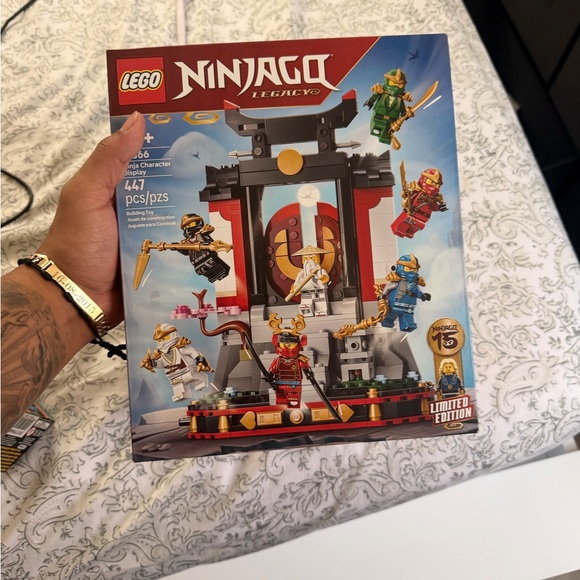 LEGO Ninjago Legacy Set with Red Gold and Black